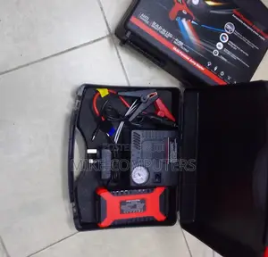 Car Jump Starter Kit With Power Bank and Air Compressor