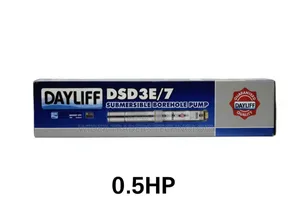 Dayliff DSD 3/7 Submersible Borehole Pump. 0.5 Hp (0.37kw)