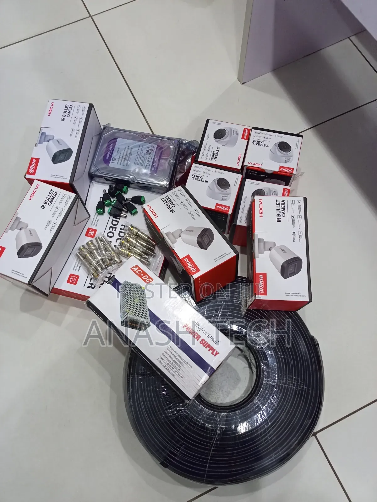 Quality New Ir Dahua 4 Channel Complete Package