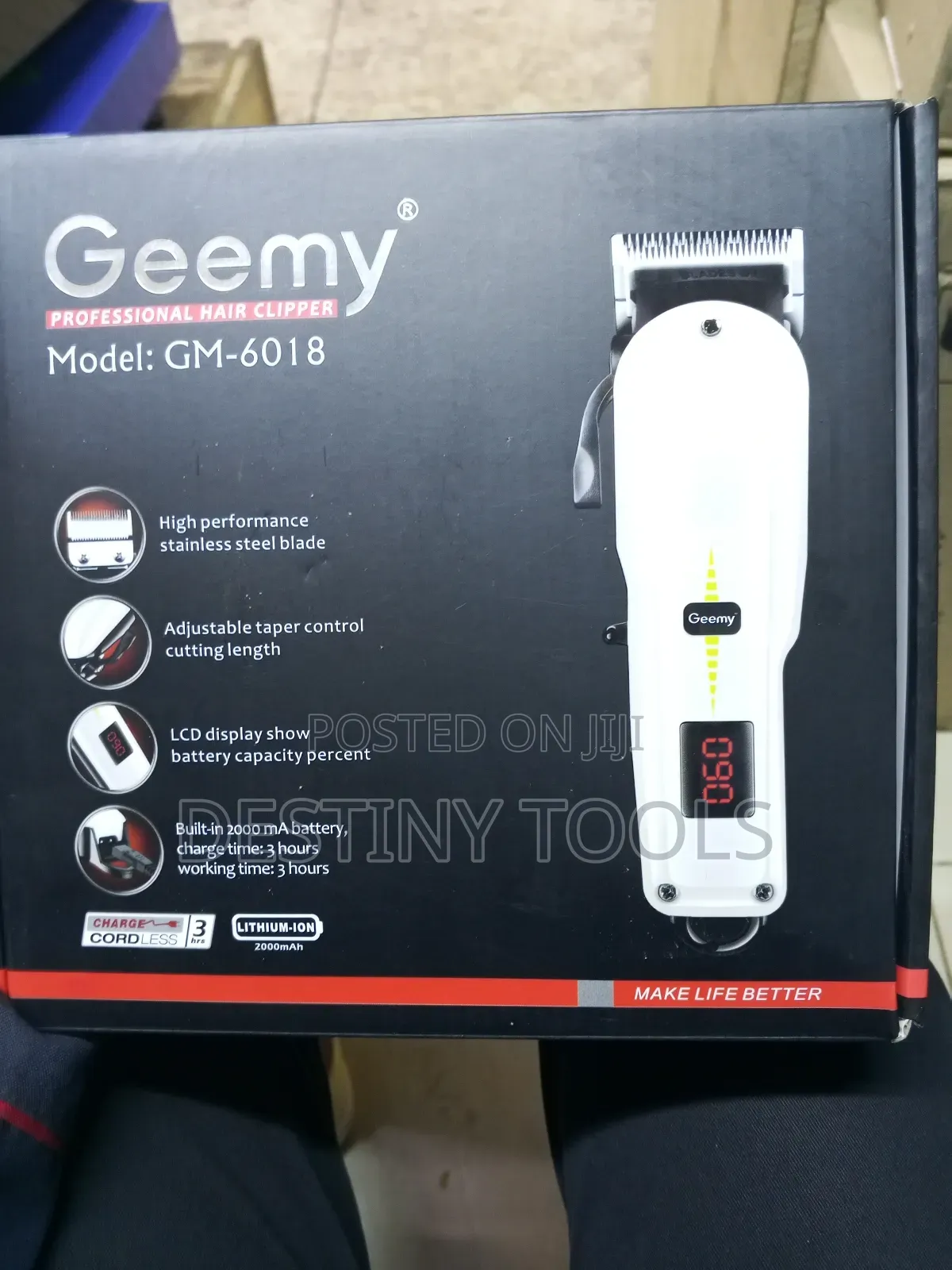 Geemy Cordless Shaver Machine