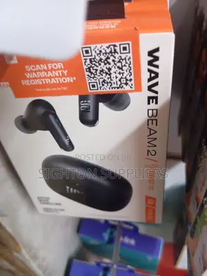 JBL Wave Beam 2 Wireless Noise Cancelling Earbuds