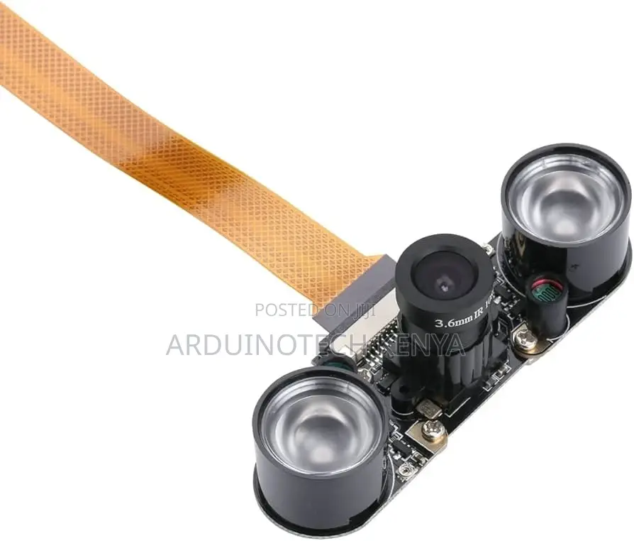 Raspberry Pi Night Vision Camera With 2 Infrared Light Webcam