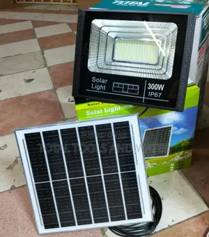 Big Bright Led Solar Flood Light 300 Watts 16 HRS Bright