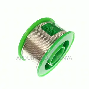 100g Solder Wire Reel | 63/37 Tin-Lead Rosin Core (1mm /0.8mm) 2% Flux