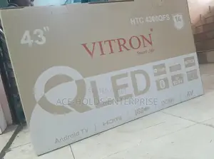 Vitron 43" Qled Smart Android Tv – Ultra Hd - Wifi | Netflix Youtube