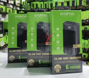Oraimo 40,000mah 22.5w* Fast Charging Power Banks