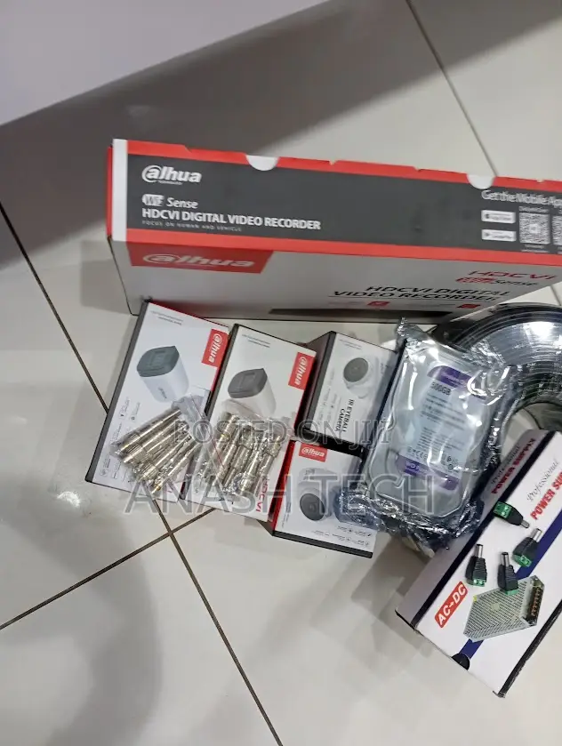 Perfect Four Dahua CCTV Camera 1080p Complete Cameras