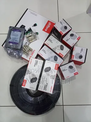 Dahua CCTV Camera 8 Channel Complete Installation CCTV Full Package