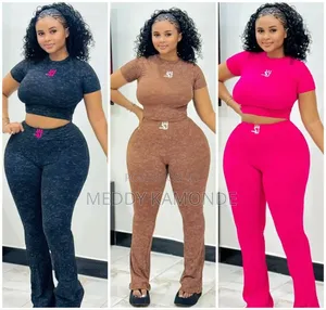Black/Pink 2pc Set