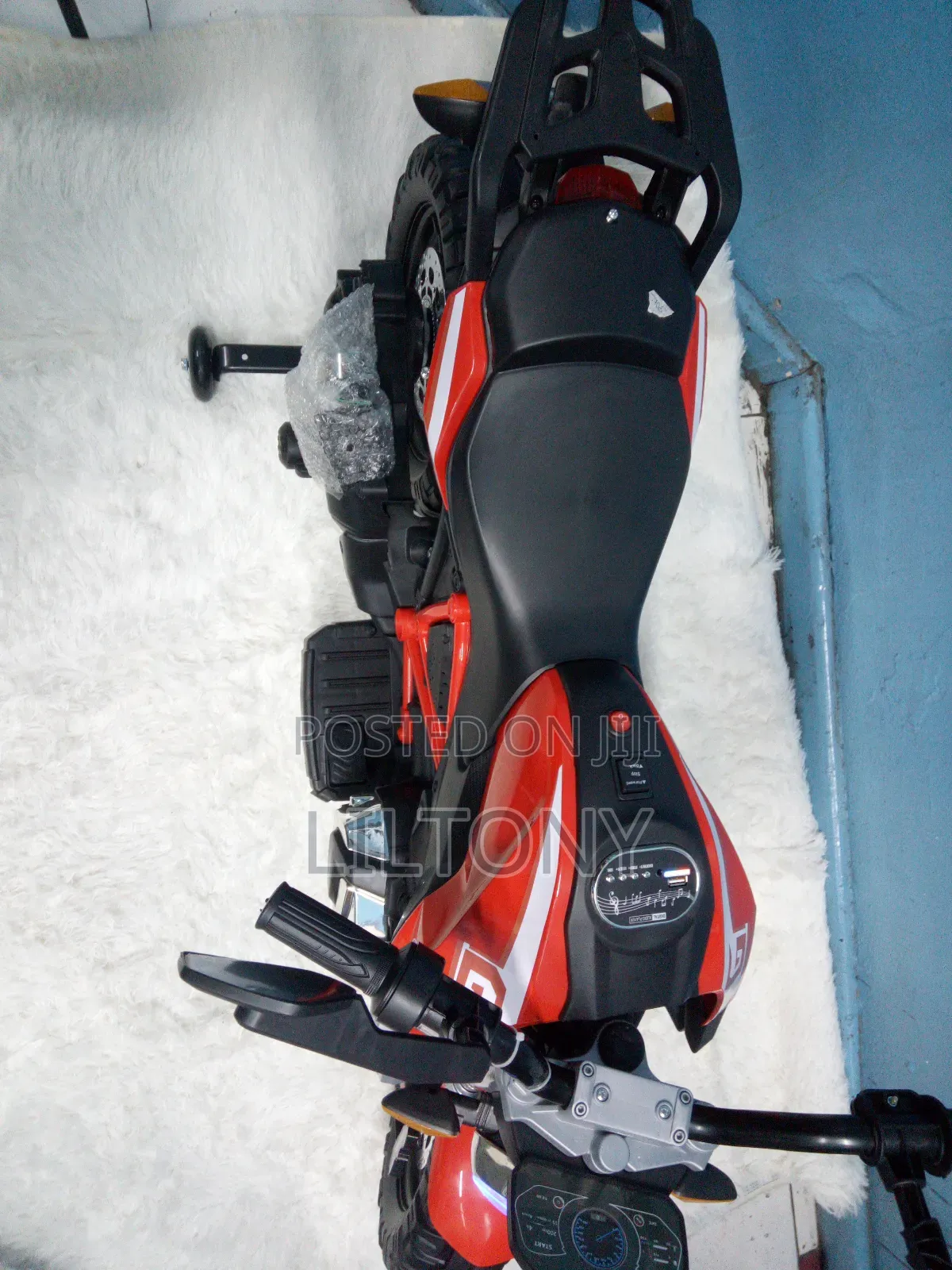 Kids Motorcycle With Digital Audio Player