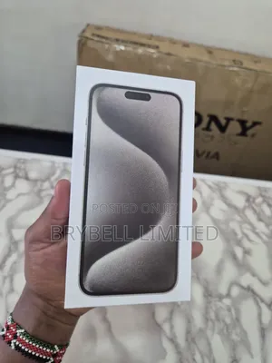 New Apple iPhone 15 Pro Max 256 GB Black