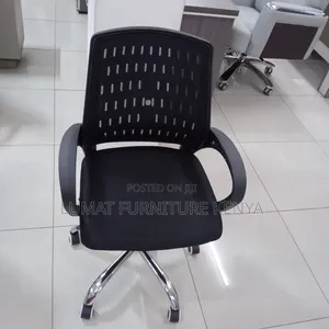 5. Strong-Back Mesh Swivel Chair