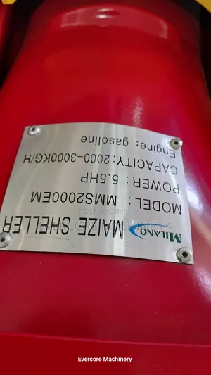 Milano Italia Maize Sheller Machine 5.5hp Petrol Engine.