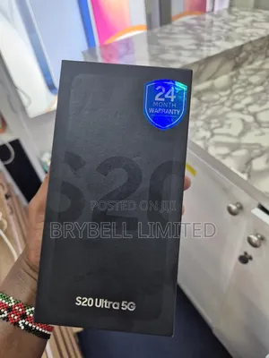 New Samsung Galaxy S20 Ultra 5G 256 GB Black