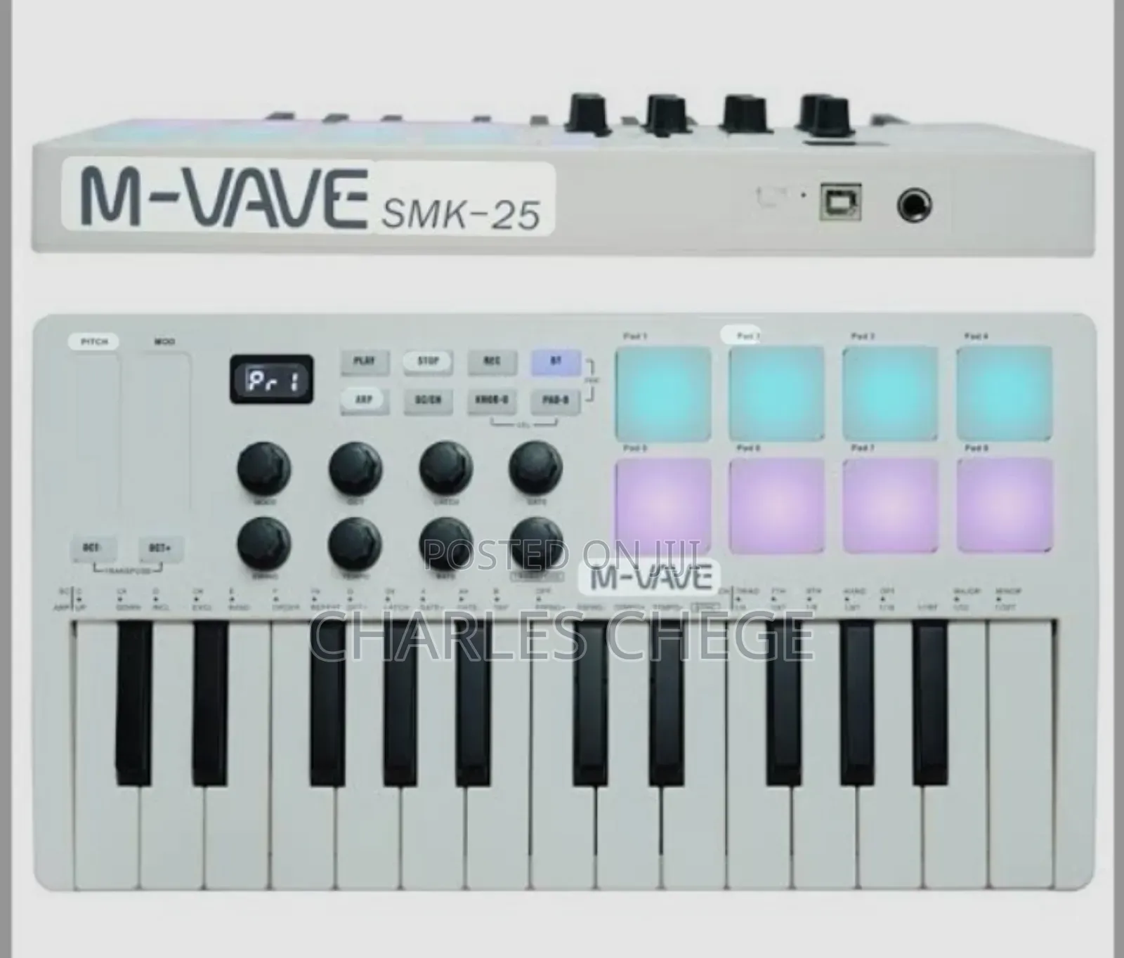 Mwave Midi Keyboard SMK 25