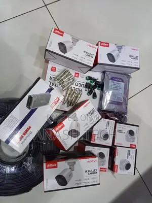 Frequently Used Dahua 4 Cameras CCTV Security Package
