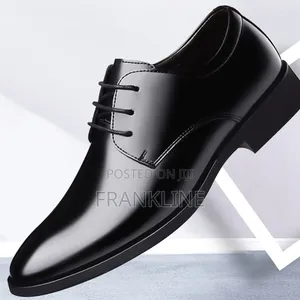 Premium Men’S Leather Office Shoes