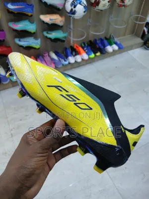 Adidas F50 "Sonic Yellow" Football Boots