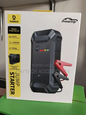 Baseus Primetrip Vj1 Supercapacitor Car Jump Starter 1200a