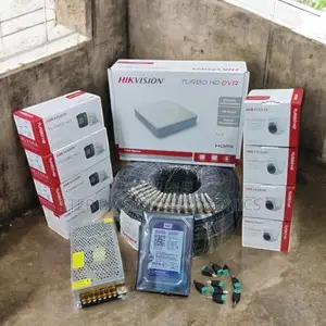 8 Hikvision 2mp CCTV Kit With Infrared Night Vision + Motion Detection