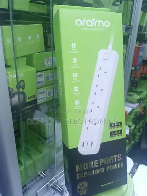 Oraimo Extension Cable With Two Meter Power Cord