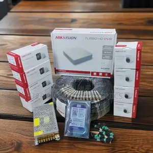 8 Hikvision 2mp CCTV Kit With Smartphone Live View and Cloud Backup