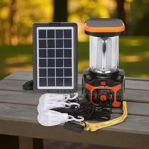 Solar Lighting System With Mp3 Player, Torch and Usb Ports