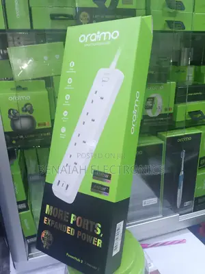 Oraimo Extension Cable 3250w,2m Power Cord