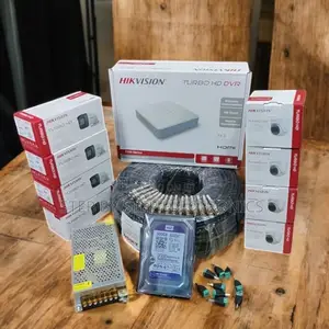 8 Hikvision Full Hd CCTV Kit With Cloud Storage Support+ Clear Video