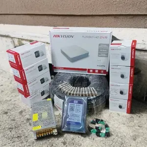 8 Hikvision 1080p Camera Kit With Live Streaming and Motion Detection