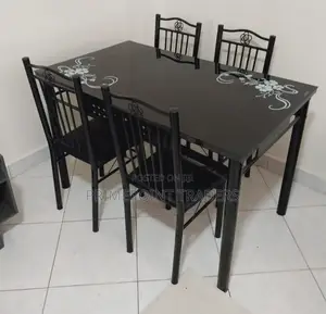 Elegant Executive 4-Seater Dining Table