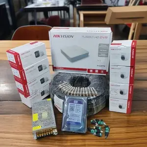 8 Hikvision 1080p CCTV Kit With Clear Hd Video N Cloud Backup Support