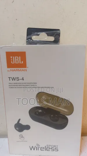 JBL TWS-4 Truly Wireless in-Ear Headphones.