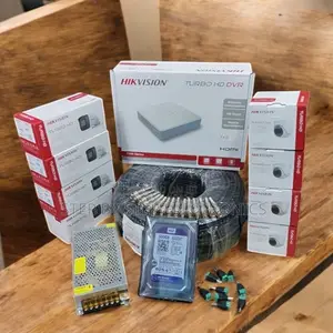 8 Hikvision 1080p CCTV System Kit With Easy Setup,Live Phone Streaming