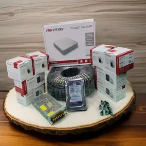8 Hikvision 2mp Full Hd CCTV Kit With 1 Year Warranty and Night Vision