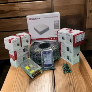 8 Hikvision 1080p Security Kit With Smartphone Access and Cloud Backup