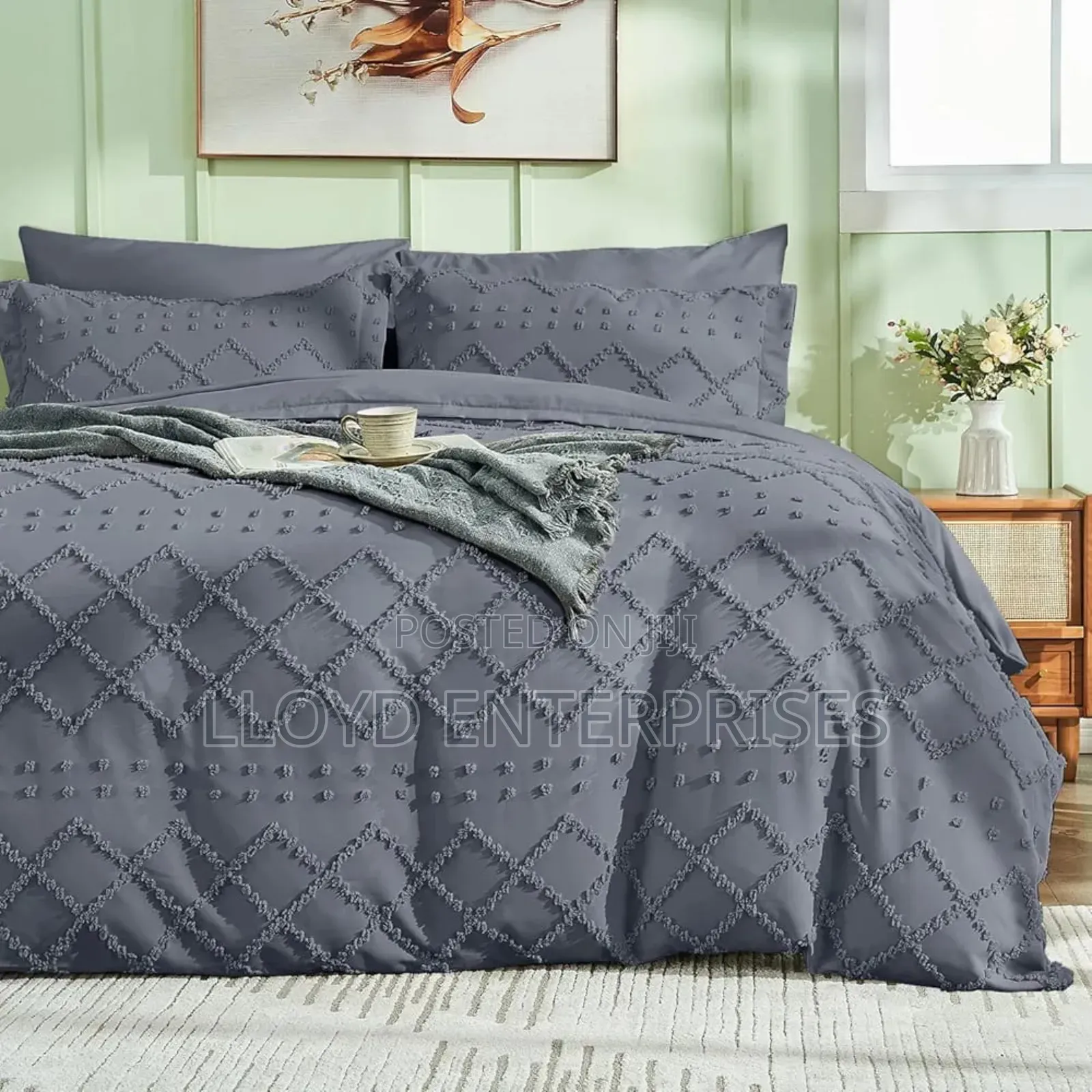 6 by 7 Duvet 4pcs Set