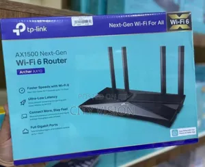 Tp-Link Ax3000 Wireless Dual Band Gigabit Wifi 6 Router Tl-Archer Ax53