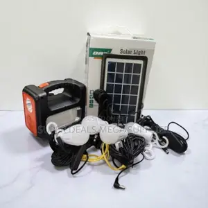 Dat at-9011b Portable Solar Lighting System With Bluetooth and Mp3