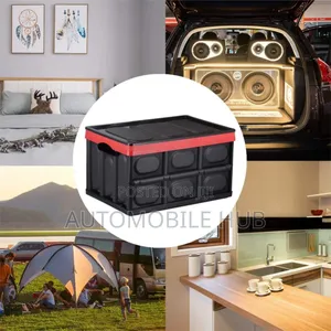 Premium 52l Car Boot Organiser | Foldable, Strong Spacious