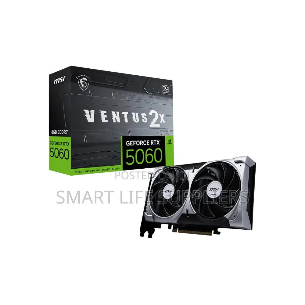 Msi Geforce RTX 5060 Ventus 2x Black 8g Oc Graphics Card