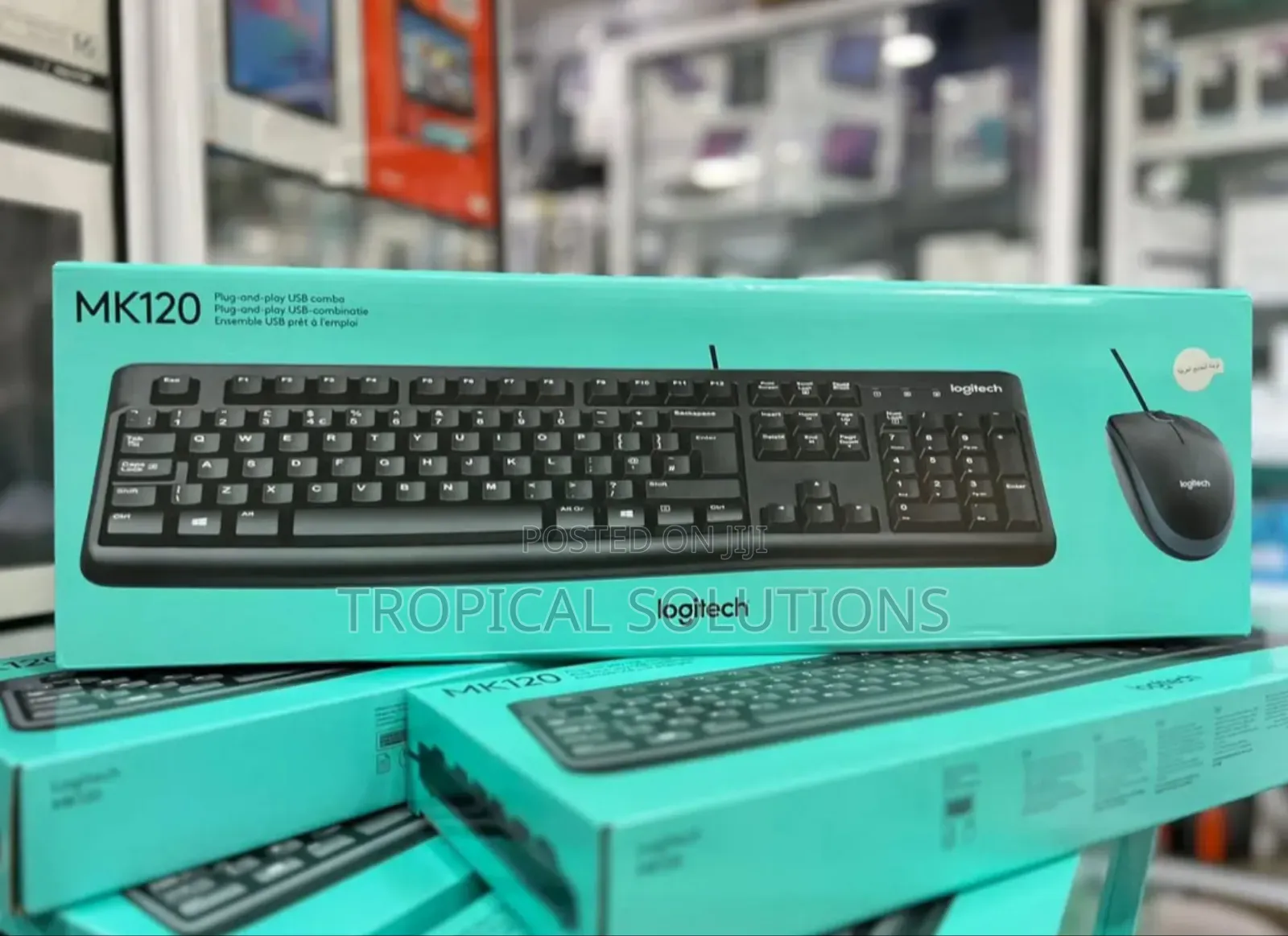 Logitech Mk220 Wireless Keyboard Mouse Combo