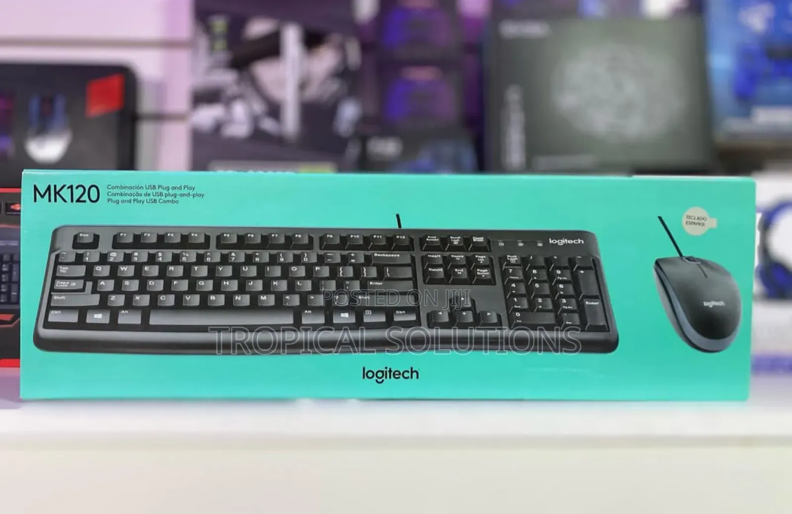 Logitech Mk220 Wireless Keyboard Mouse Combo