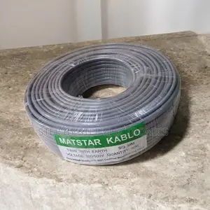 2.5mm 3 Core Twin Earth Electrical Cable 90m Roll – Grey Cover