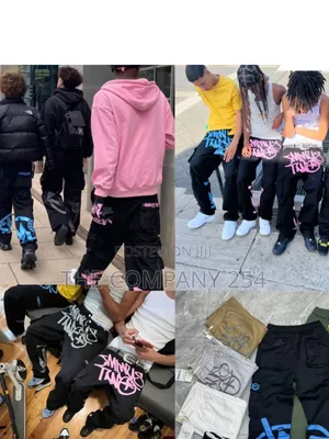 Quality Designer Minus Tuu Unisex Cargo Sweatpant