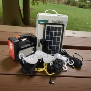 Dat at-9011b Home Solar Lighting With Fm Radio Torch and Usb Charging