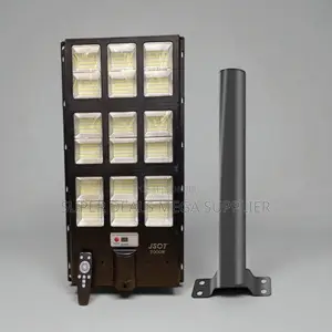 2000w Outdoor Solar Street Light With Motion Sensor and 1 Yr Warranty