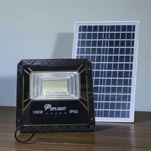 100w Solar Flood Light Waterproof Casing Reliable Outdoor Protection