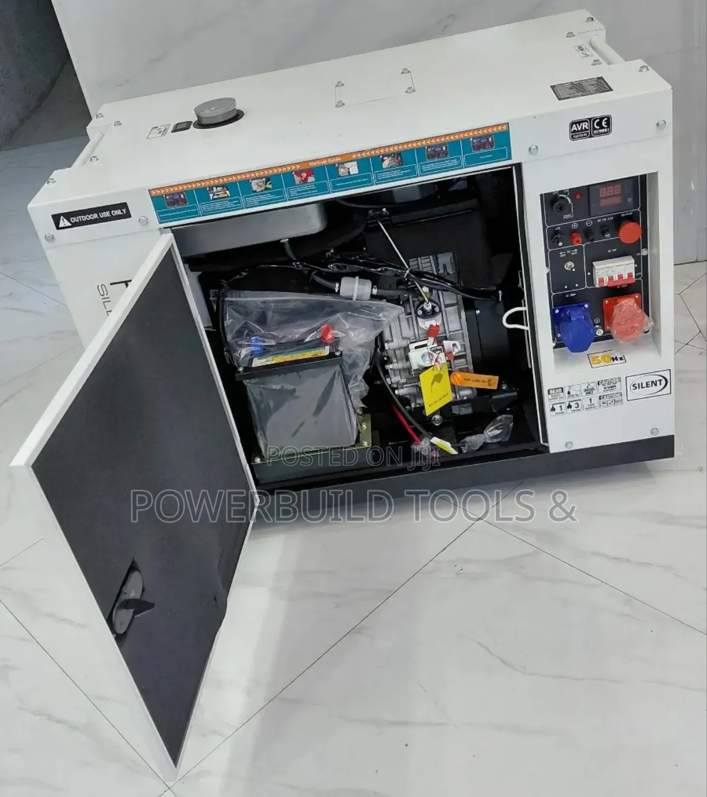 Pulsar 25kva Double Piston Three Phase Diesel Generator Dg25000se-3