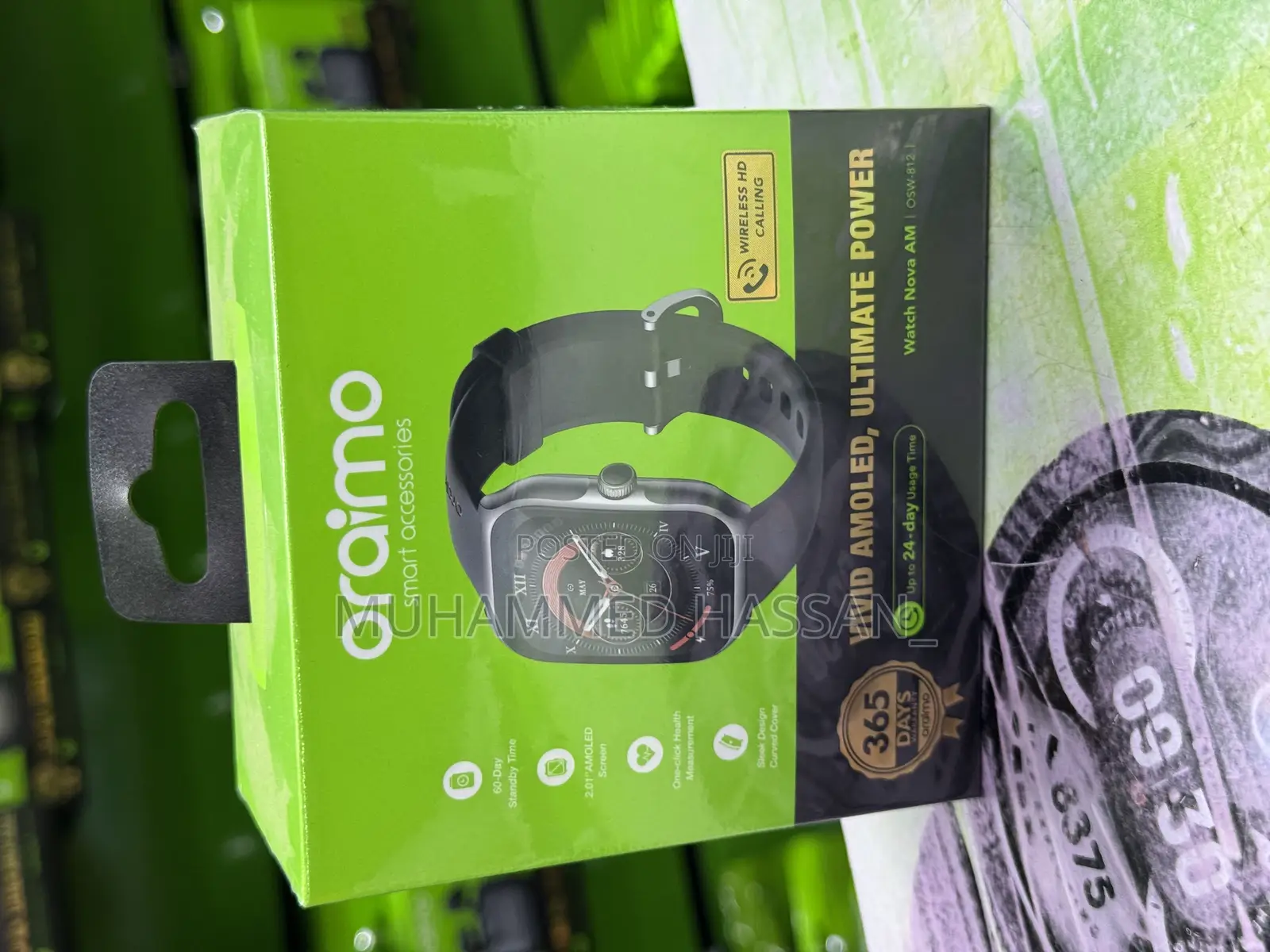 Oraimo Smart Watch Nova Am